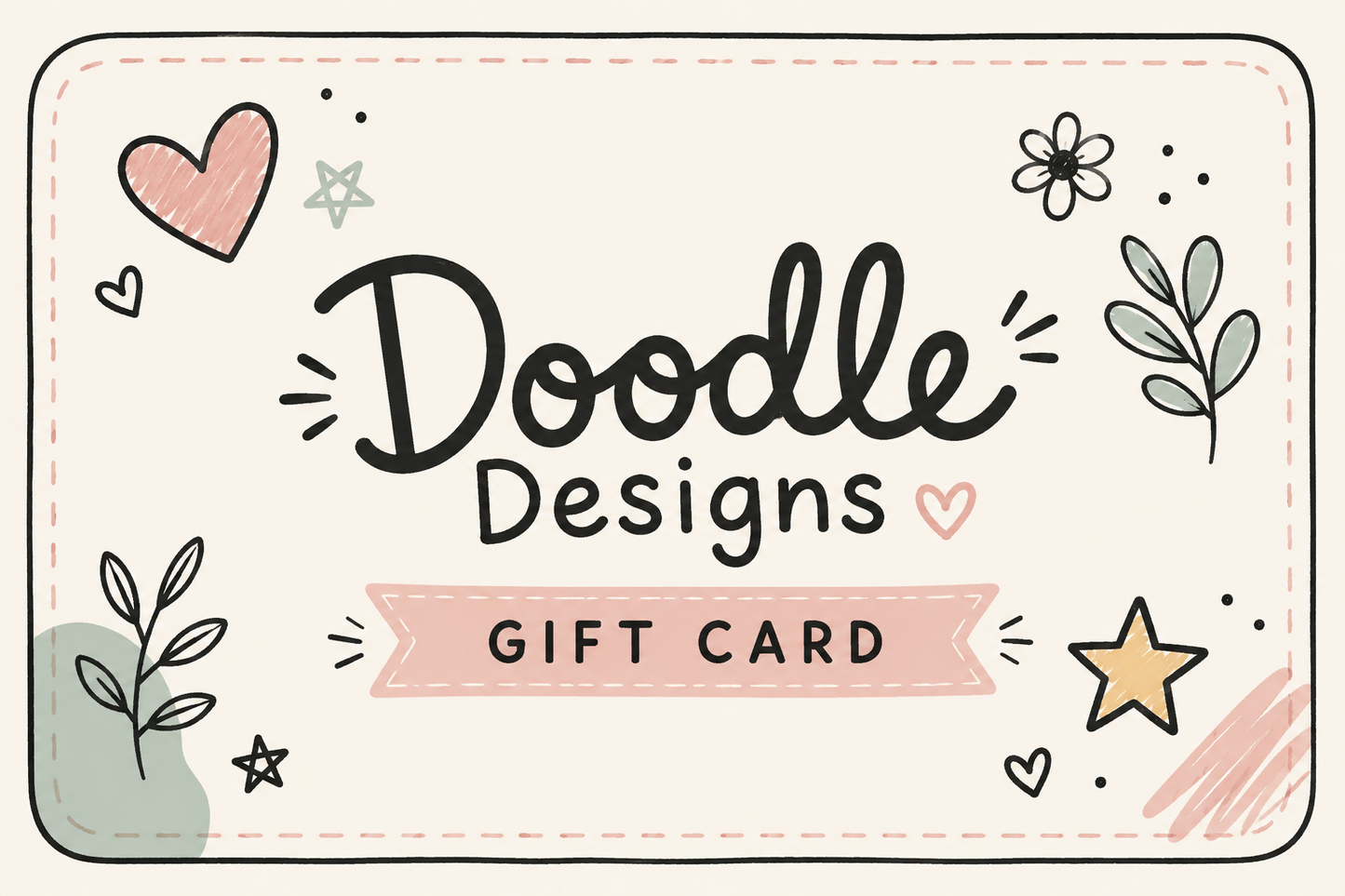 Doodle Designs Gift Card