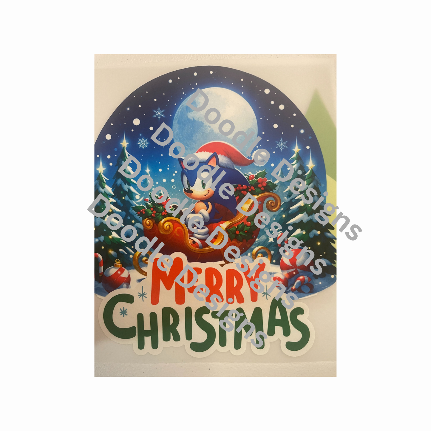 dtf child size t-shirt transfers Christmas