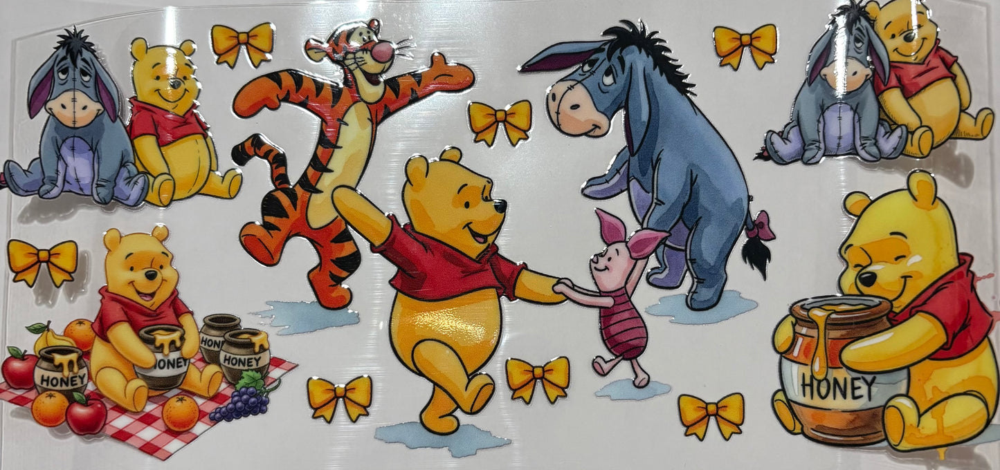 UV DTF Cup Wrap "pooh"