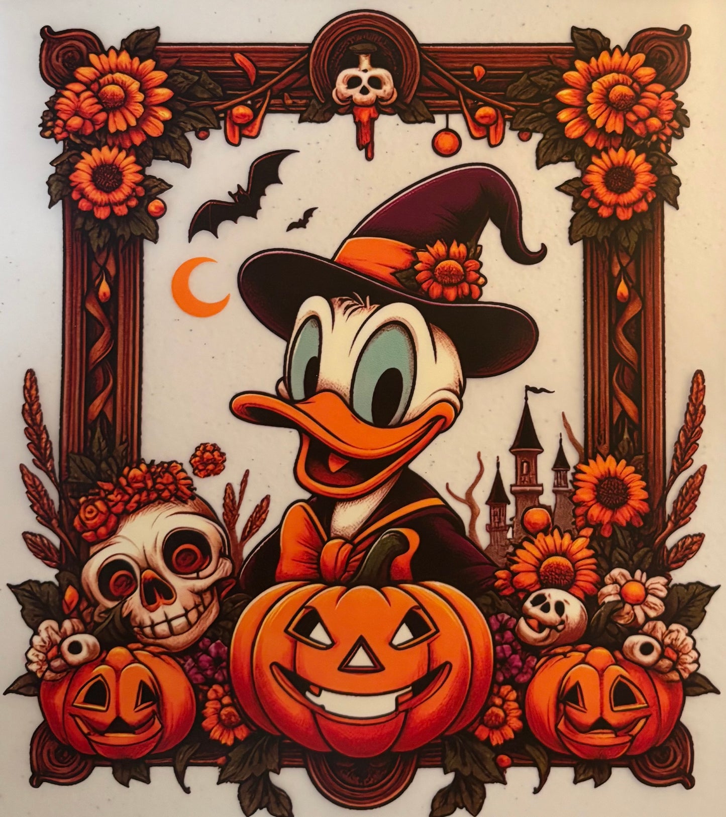 dtf child size t-shirt transfers "Halloween Disney"