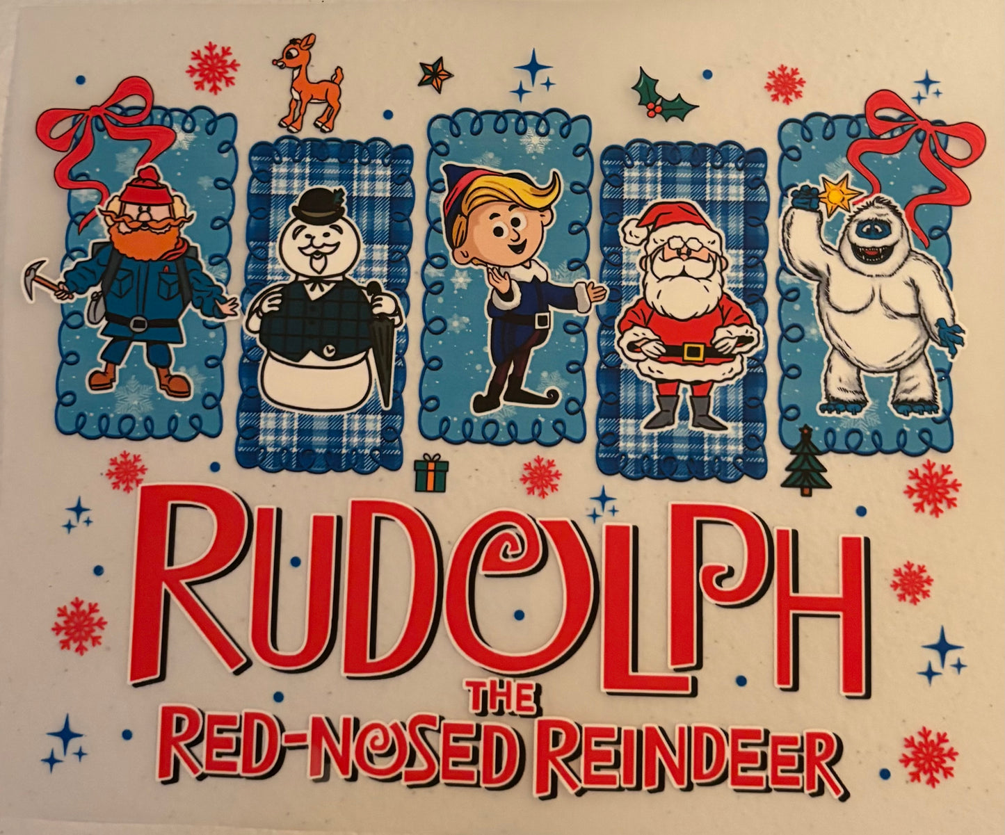 dtf child size t-shirt transfers "Christmas"