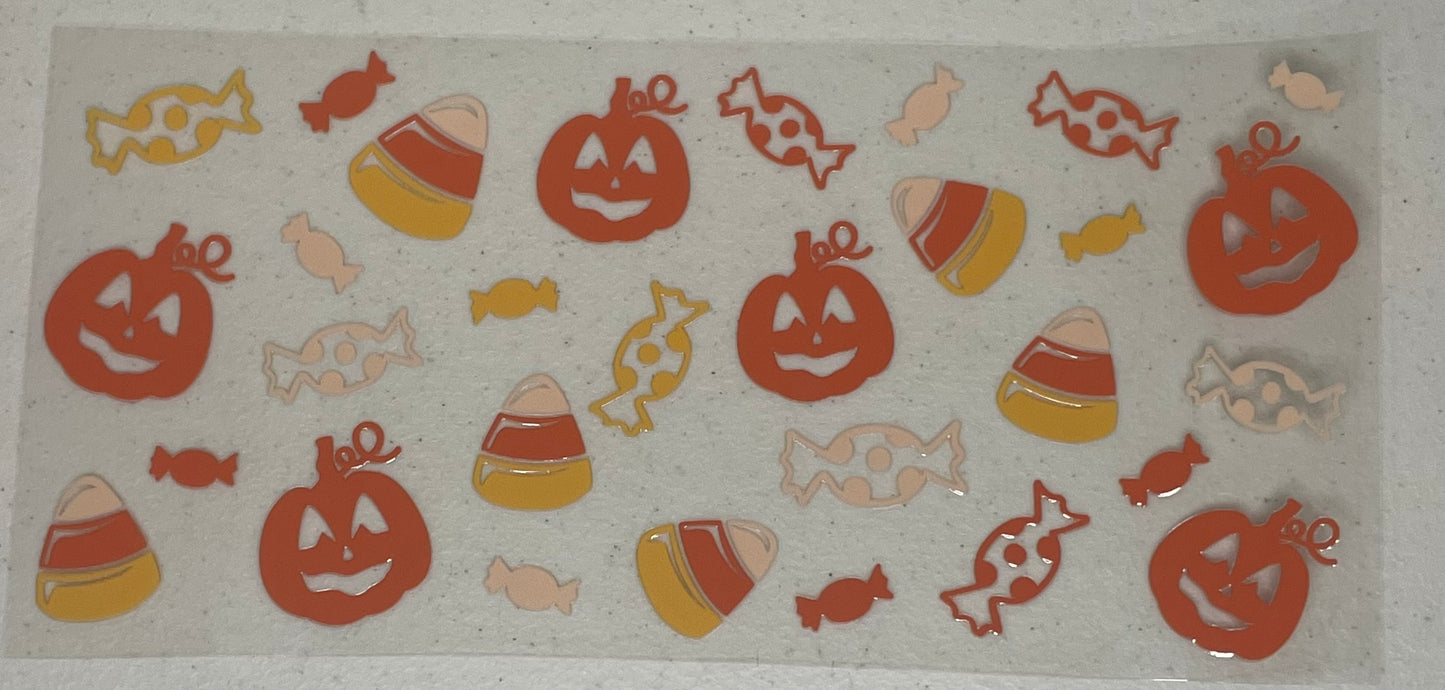 UV DTF Cup Wrap, Fall