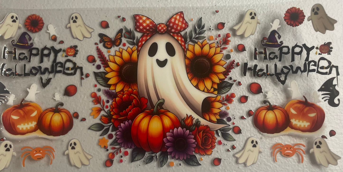 UV DTF Cup Wrap, Halloween