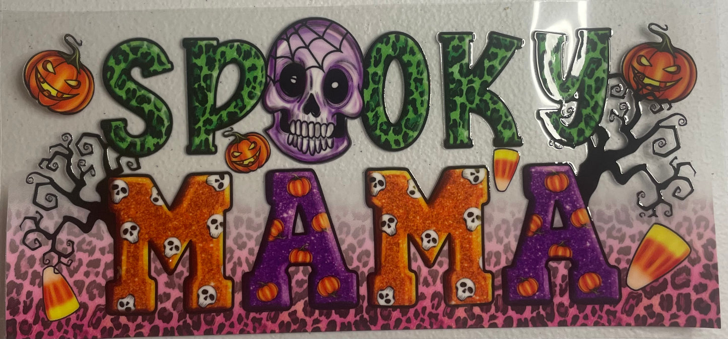 UV DTF Cup Wrap, Halloween