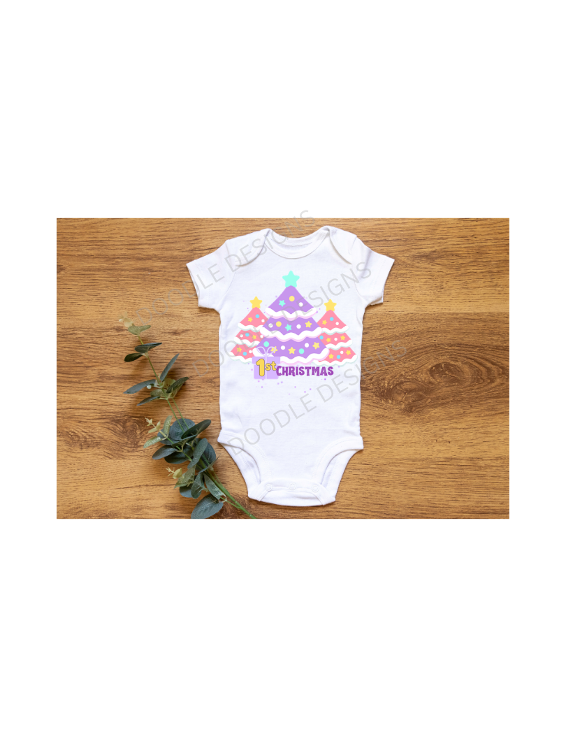 Digital Download. "Baby 1st Christmas" PNG+SVG