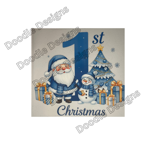 dtf child size t-shirt transfers Christmas