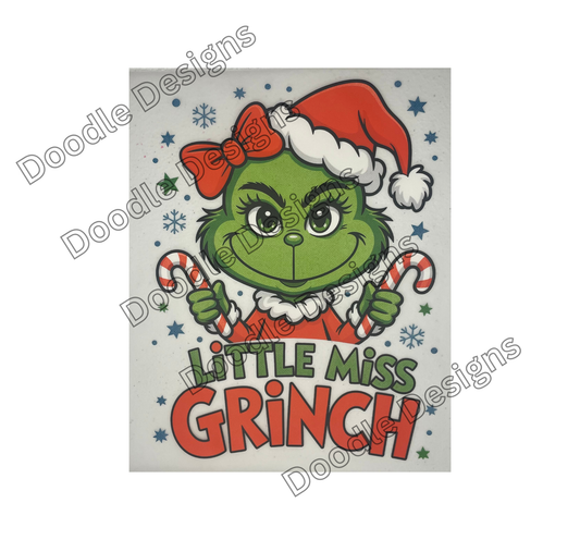dtf child size t-shirt transfers Christmas