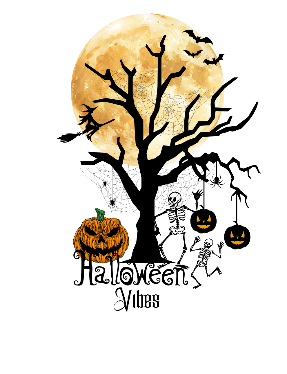 Digital Download. " Halloween" PNG+SVG