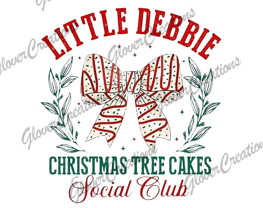 dtf child size t-shirt transfers Christmas