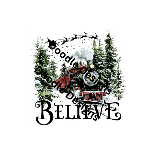 dtf child size t-shirt transfers Christmas