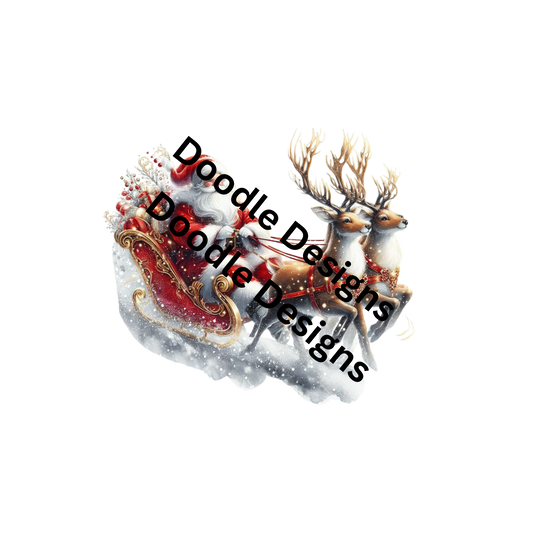 dtf child size t-shirt transfers Christmas