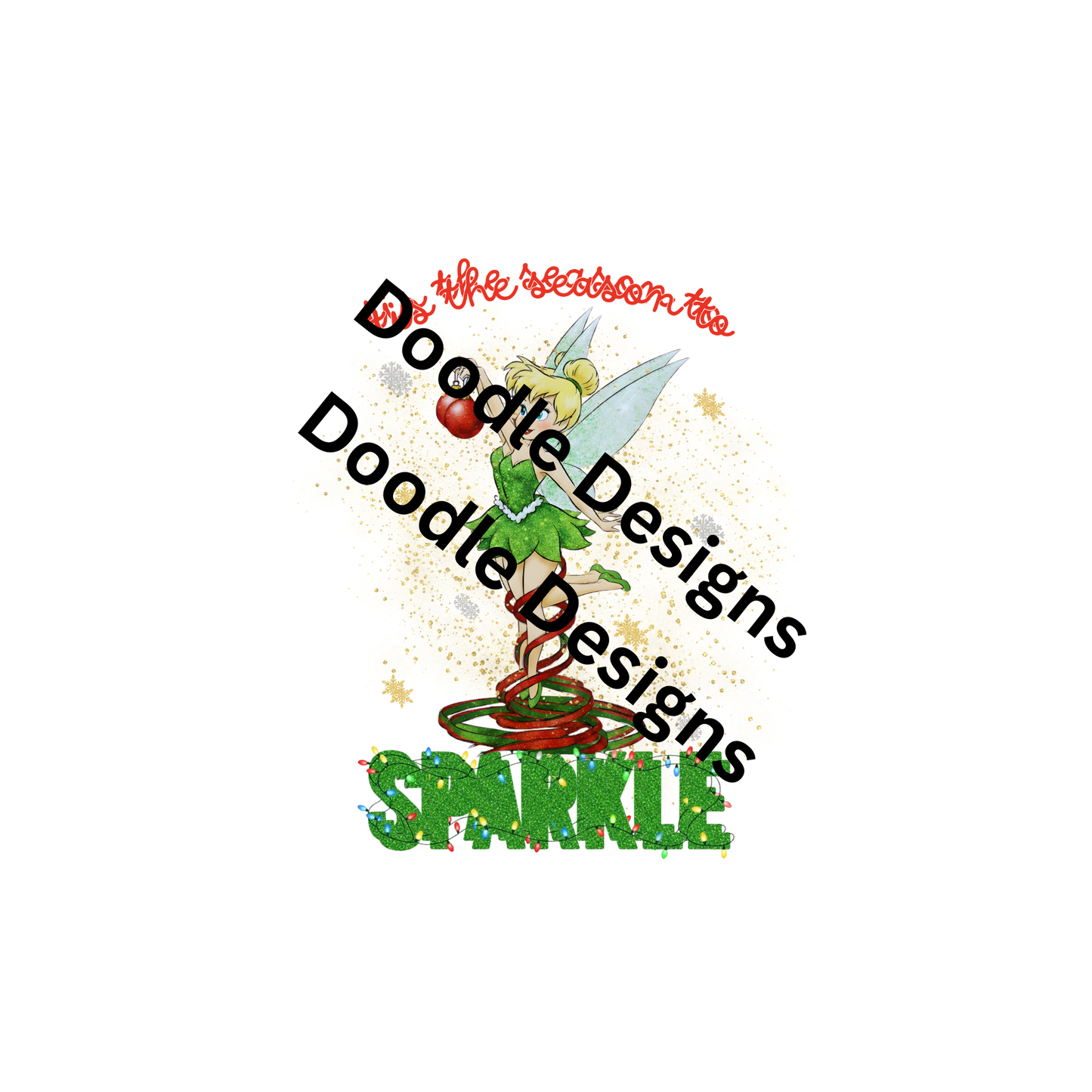 dtf child size t-shirt transfers Christmas