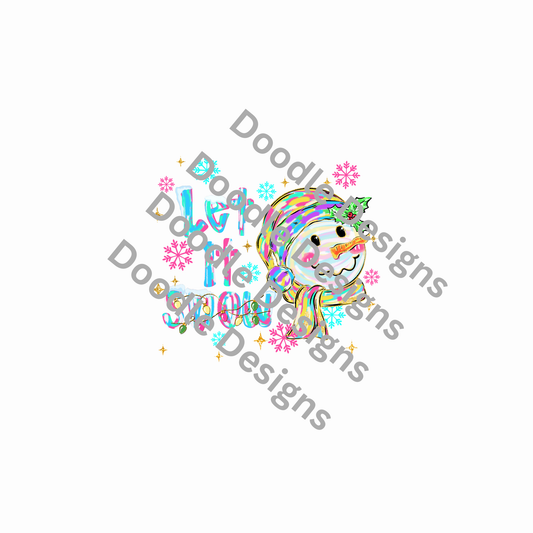 dtf child size t-shirt transfers Christmas