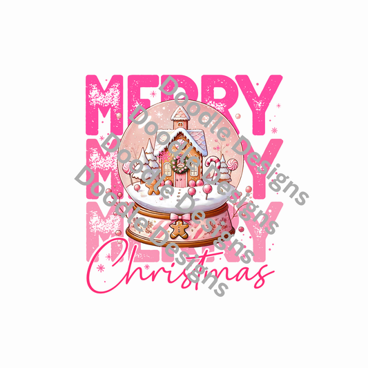 dtf child size t-shirt transfers Christmas