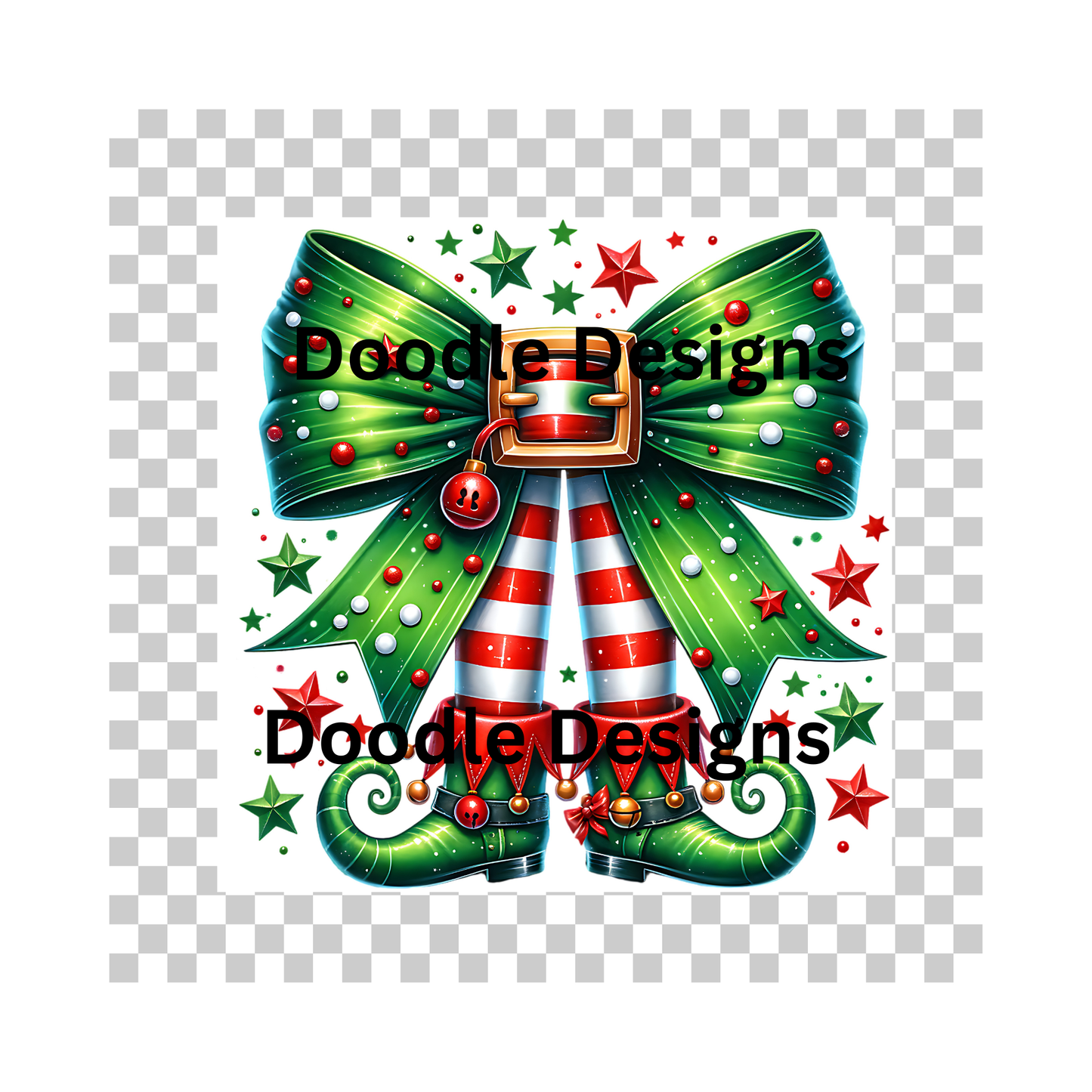 dtf child size t-shirt transfers Christmas