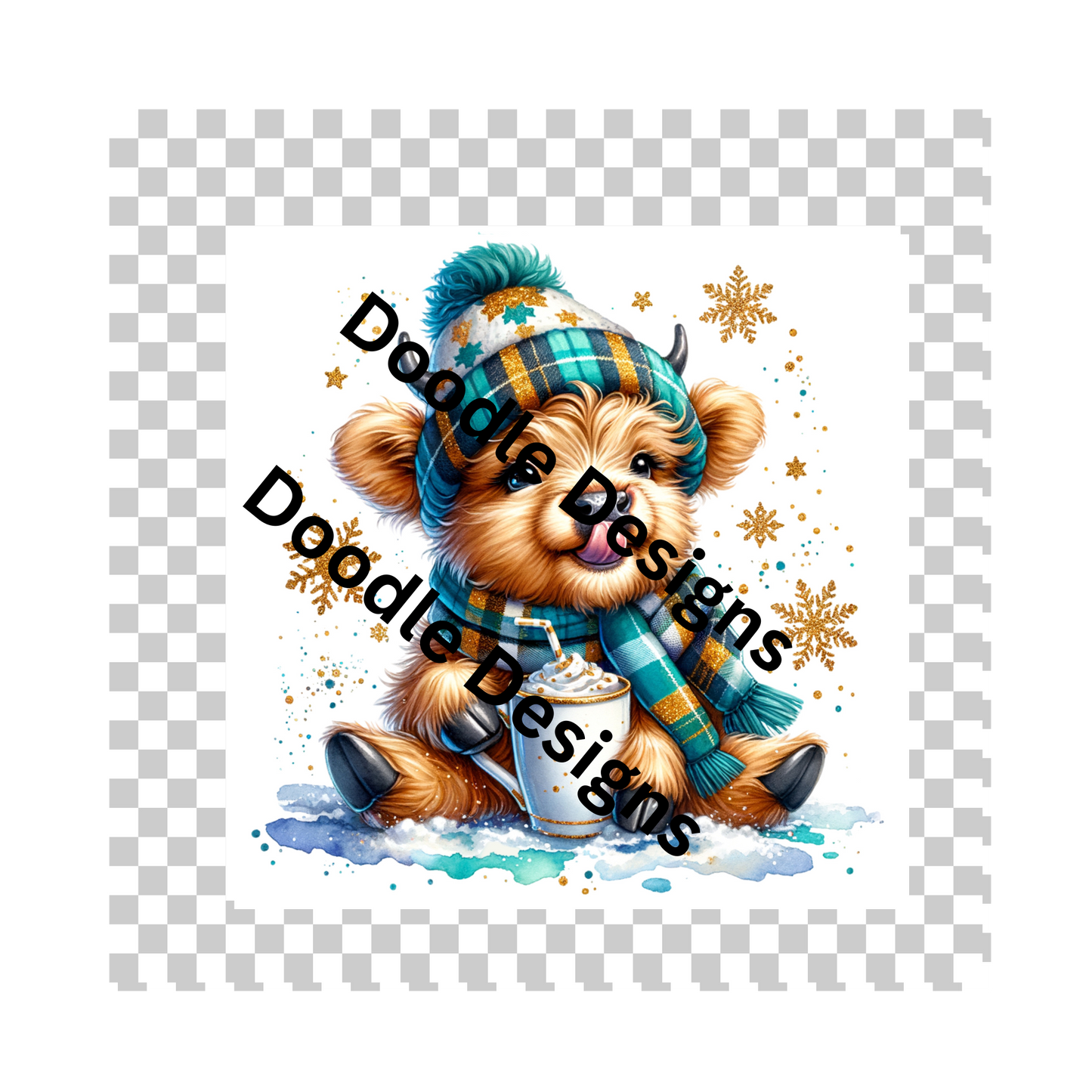 dtf child size t-shirt transfers Christmas