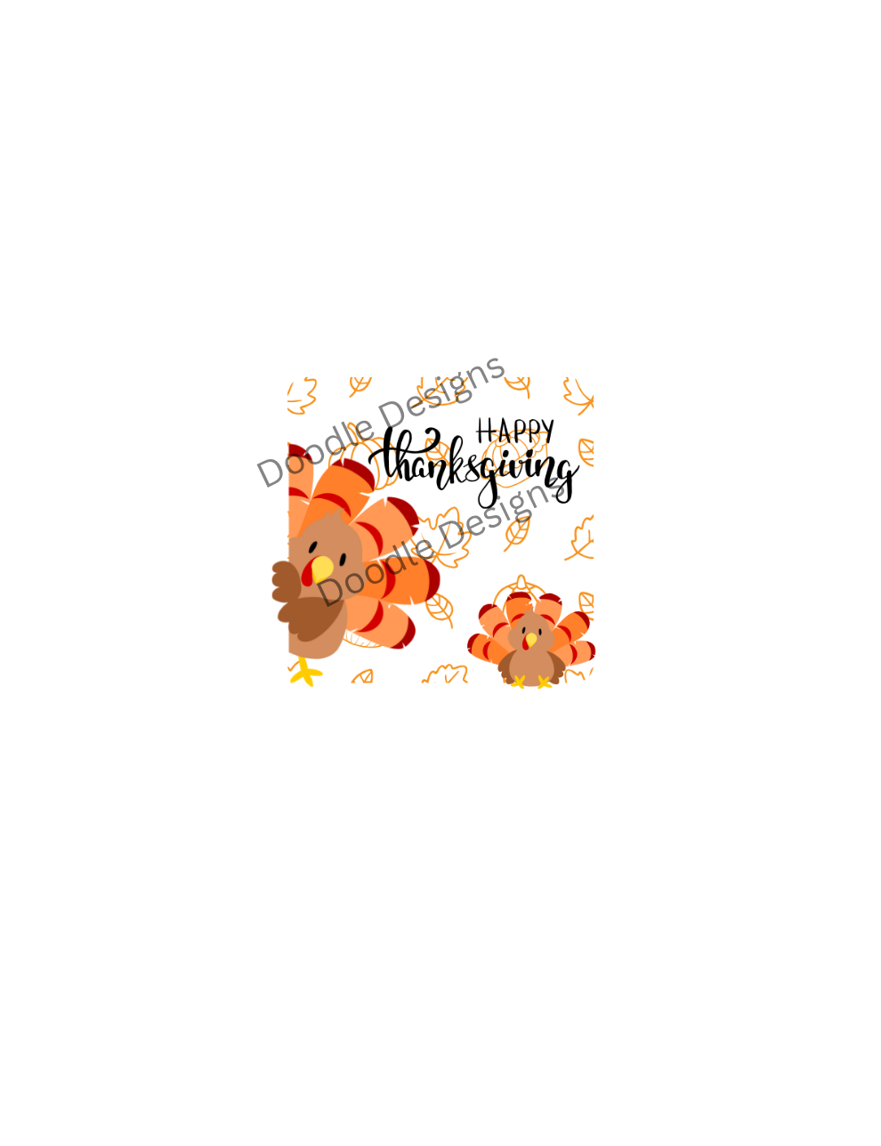 Digital Download. "Happy Thanksgiving" PNG+SVG