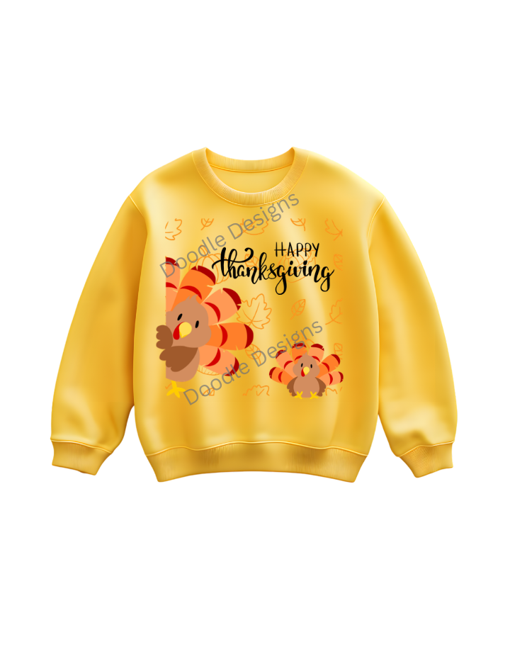 Digital Download. "Happy Thanksgiving" PNG+SVG