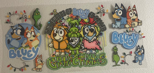 UV DTF Cup Wrap,  Christmas