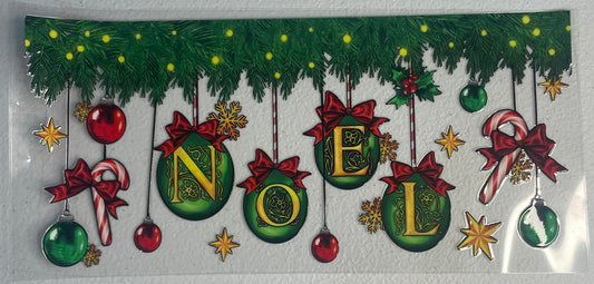 UV DTF Cup Wrap,  Christmas