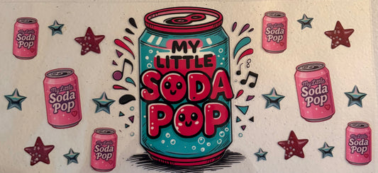Uv dtf 16oz cup wraps "soda pop"