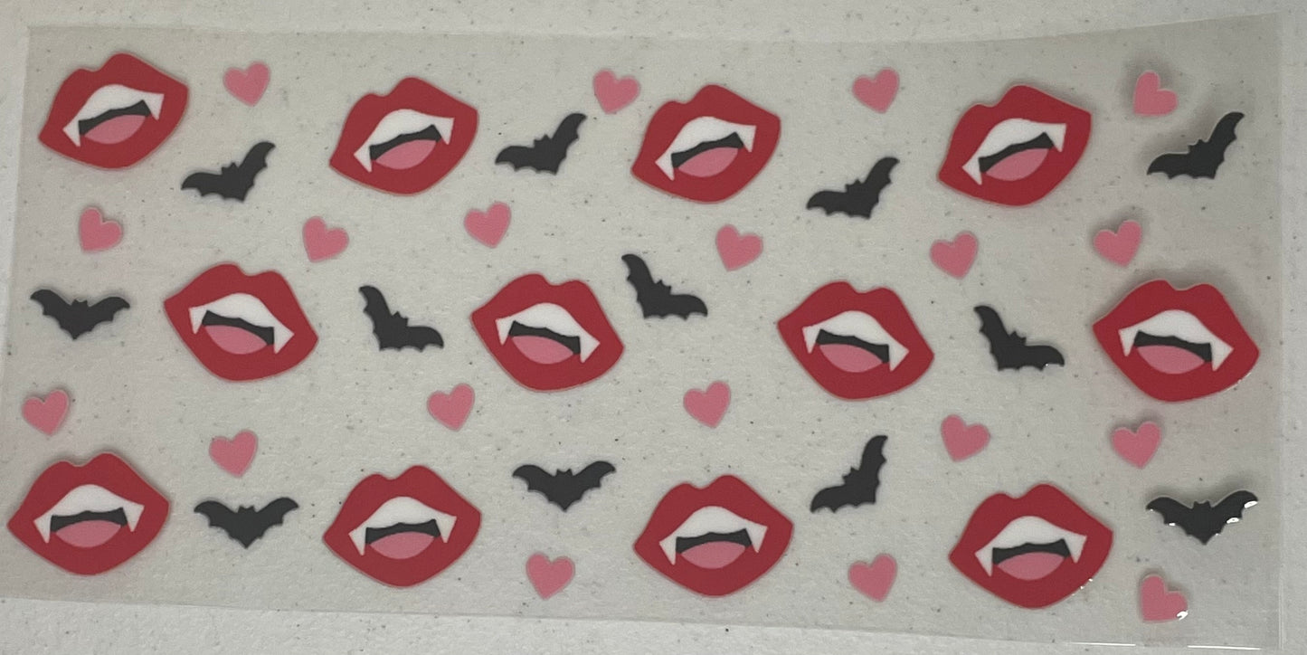 UV DTF Cup Wrap, Halloween