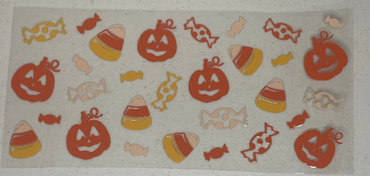 UV DTF Cup Wrap, Fall