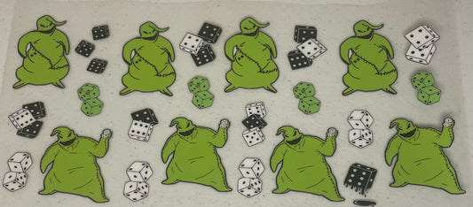 UV DTF Cup Wrap, Halloween