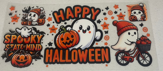 UV DTF Cup Wrap,  Halloween