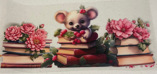 UV DTF Cup Wrap,  Book Mouse