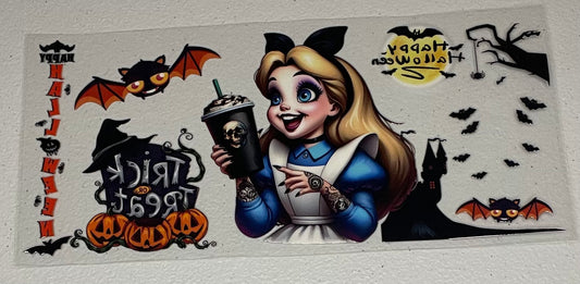 UV DTF Cup Wrap,  halloween