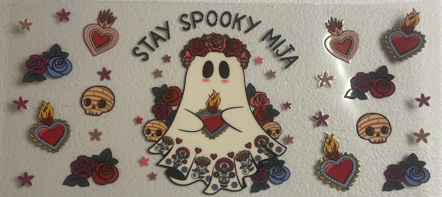 UV DTF Cup Wrap,  Halloween