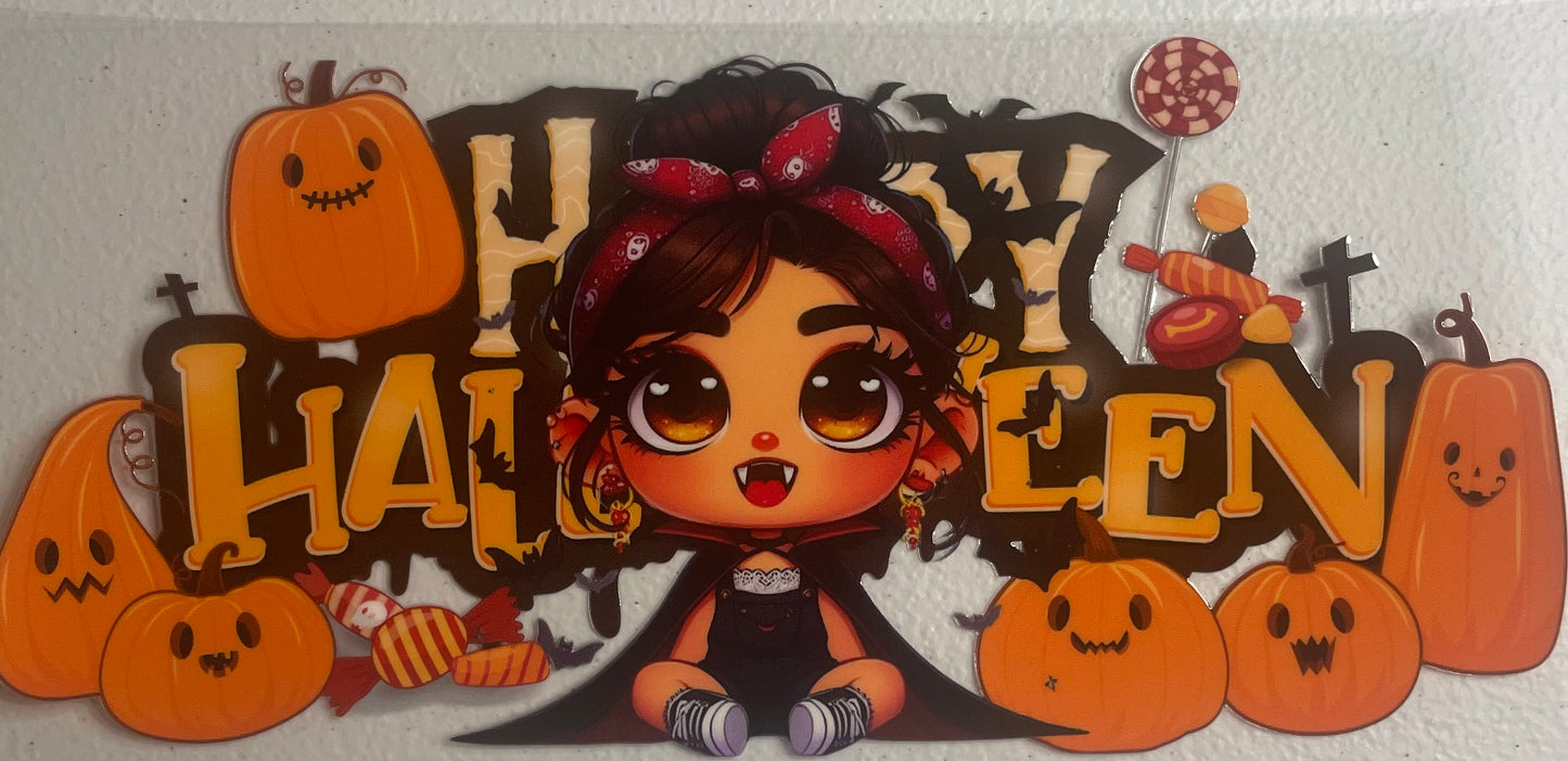 UV DTF Cup Wrap,  Halloween