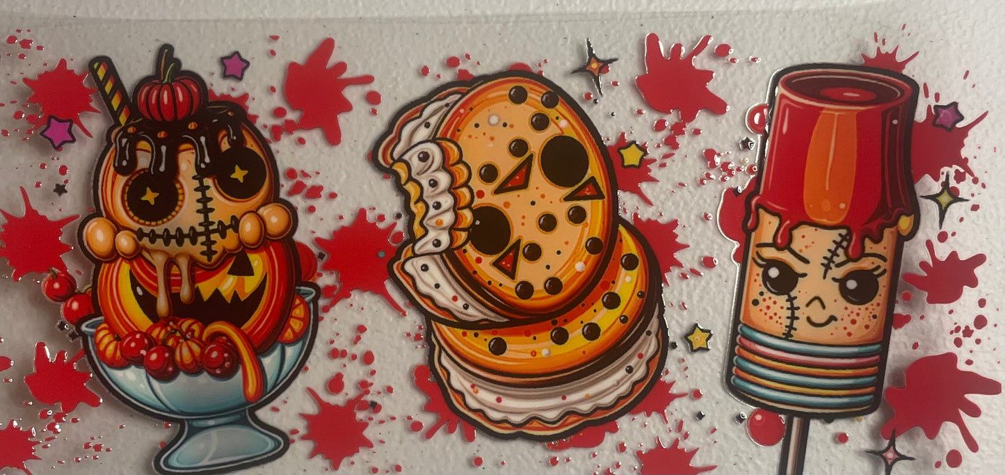 UV DTF Cup Wrap,  Halloween