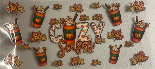 UV DTF Cup Wrap,  FALL