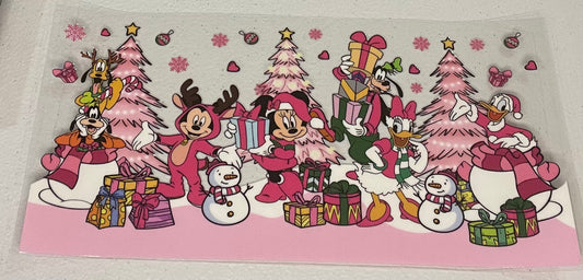 UV DTF Cup Wrap,  Christmas