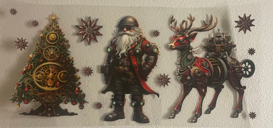 UV DTF Cup Wrap,  Christmas