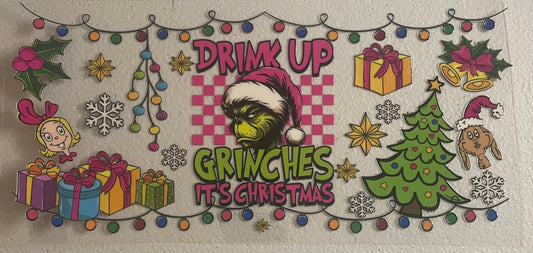 UV DTF Cup Wrap,  Christmas