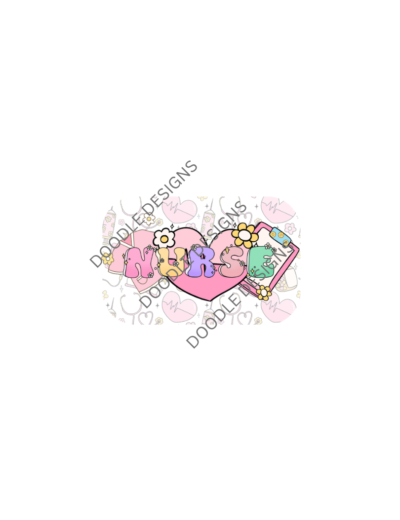 Digital Download. "Nurse" PNG+SVG