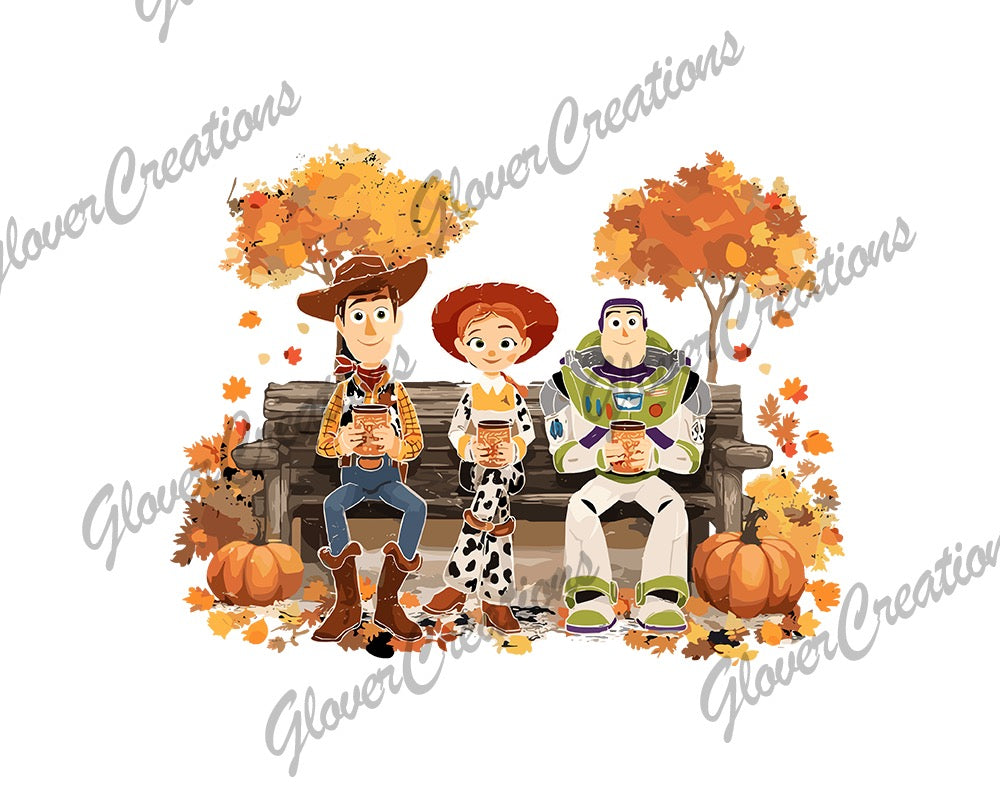 dtf child size t-shirt transfers Fall