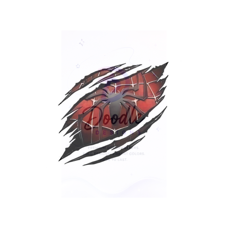 dtf child size t-shirt transfers "Spider-Man"