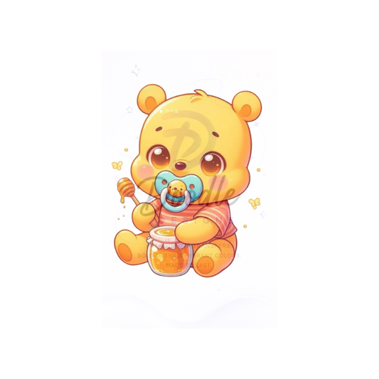 dtf child size t-shirt transfers "Baby Winnie"