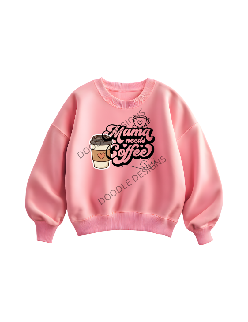 Digital Download. "COFFEE MAMA"  PNG+SVG