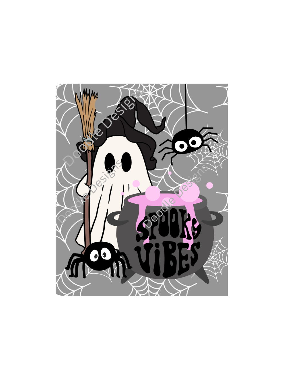 Digital Download. "Spooky Vibes" PNG+SVG